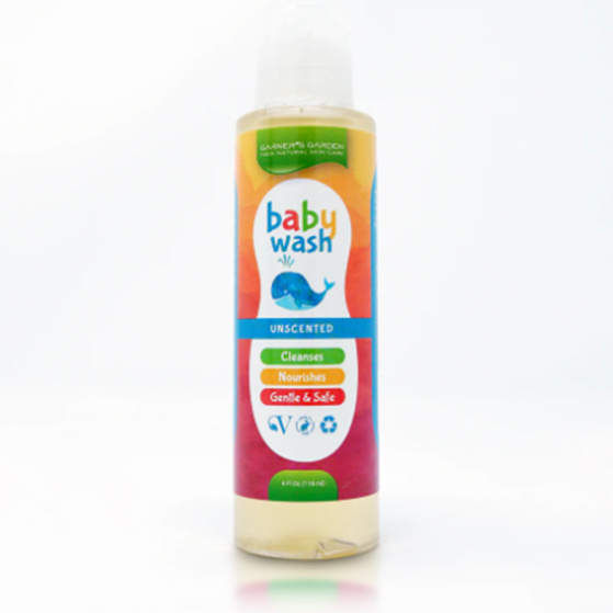 Garner's Garden - Natural Organic Baby Wash 8 OZ
