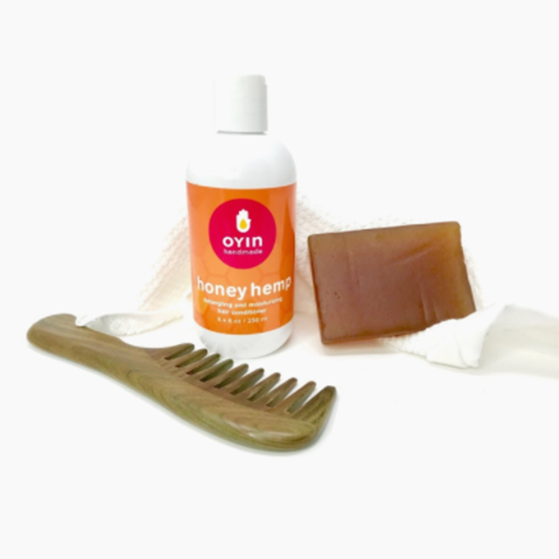 Oyin Handmade - Honey Hemp Detangling and Moisturizing Hair Conditioner
