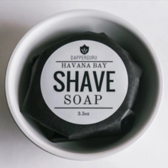 The Dapper Guru - Havana Bay Shave Soap