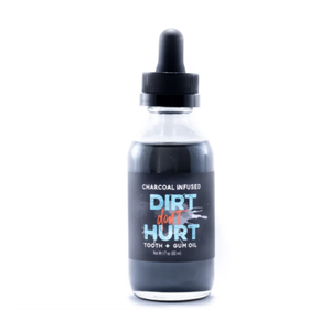 Dirt Don't Hurt - Charcoal Infused Tooth + Gum Oil; Balance PH levels, Minimize Bacteria + Detoxify// //6 Months Supply