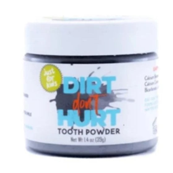 Dirt Don't Hurt - Poudre dentaire au charbon pour enfants