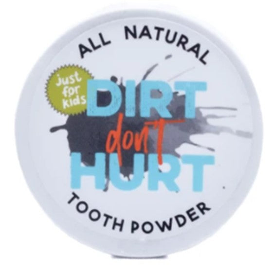 Dirt Don't Hurt - Poudre dentaire au charbon pour enfants
