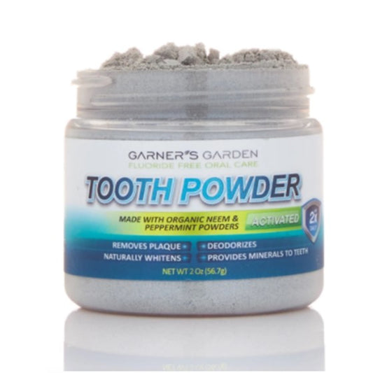 Polvo dental orgánico Garner's Garden