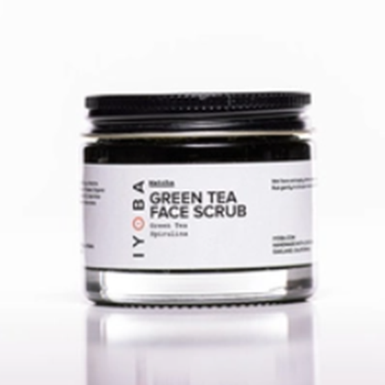 IYOBA - Exfoliante facial de té verde Matcha