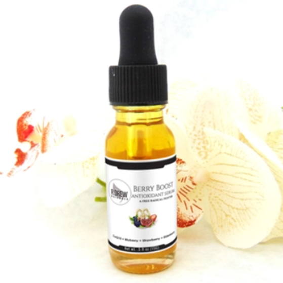 Elixir facial antioxidante Berry Boost de R. Drew Naturals